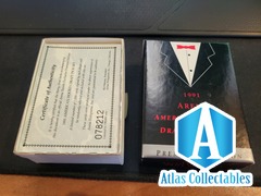 1991 Arena American Hockey Draft Pick Tuxedo Complete Box